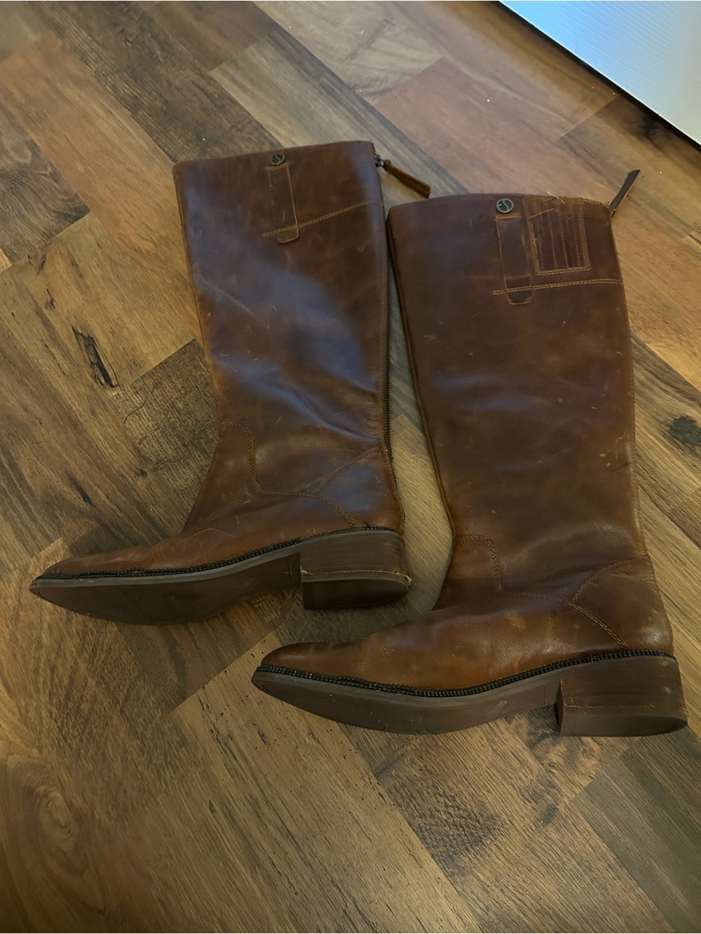 Franco Sarto - Leather - Boot - Becky - Brown 9.5